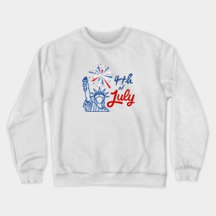 4th of July Crewneck Sweatshirt